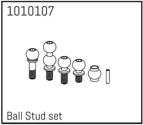 Ball Stud Set - PRO Crawler 1:18 - Breizh Modélisme.