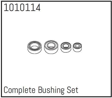 Complete Copper Bushing Set - PRO Crawler 1:18 - Breizh Modélisme.