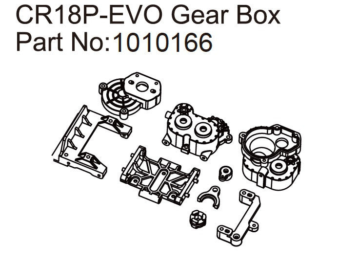 Gear Box - EVO 1:18 - Breizh Modélisme.
