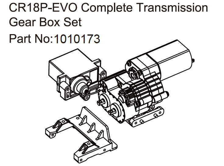 Gear Box Harv./RV - EVO 1:18 - Breizh Modélisme.