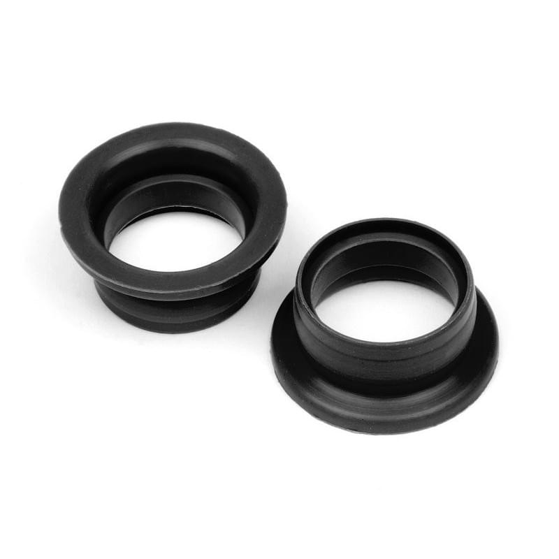 HPI 101002 (21 SIZE/2PCS) BLACK - Breizh Modélisme.