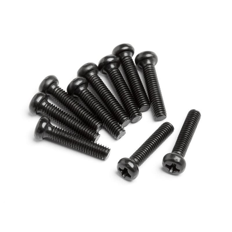 HPI 107154 M2.5x12 (10pcs) - Breizh Modélisme.