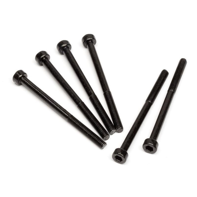 HPI Z303 / M3x42mm (Black/6pcs) - Breizh Modélisme.