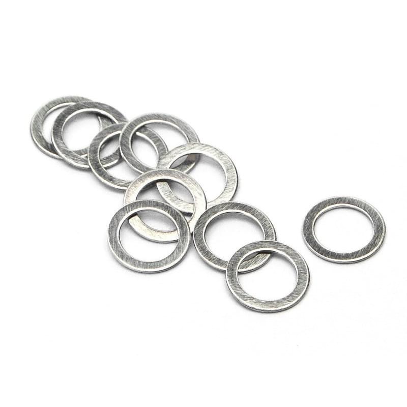 HPI Z695 / 4 x 6 x 0.3mm argent - Breizh Modélisme.