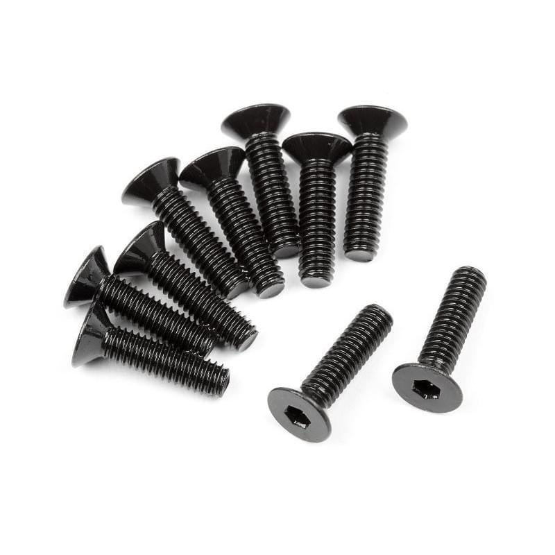 M2.5x10mm (10pcs) Set HPI 107375 - Breizh Modélisme.