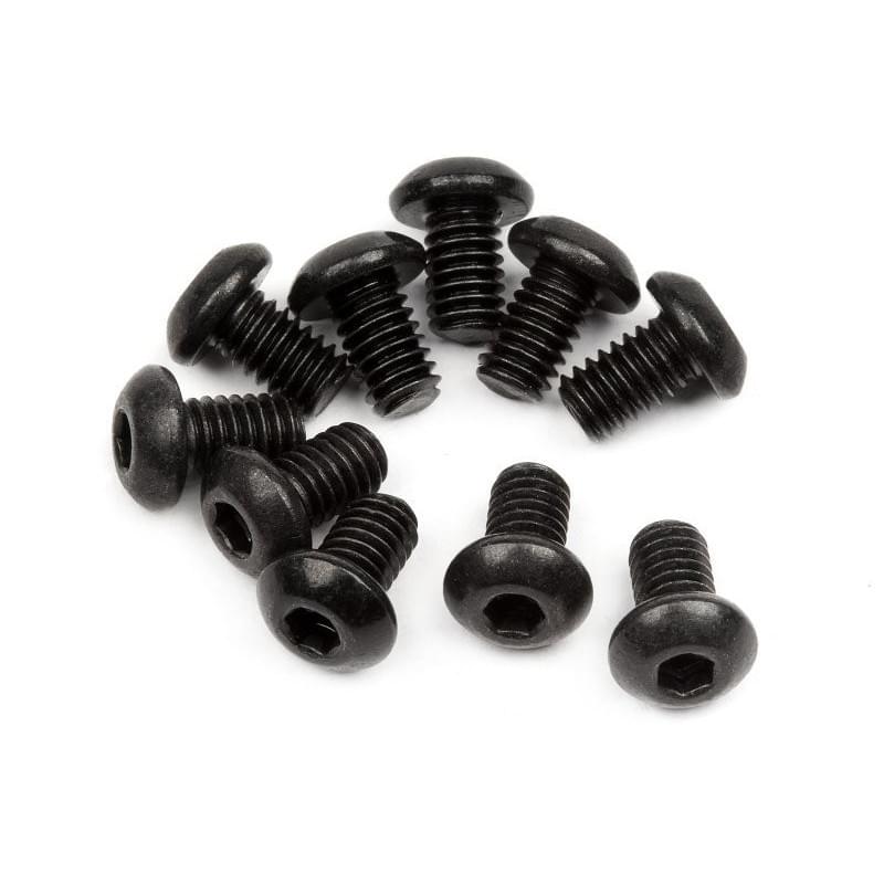 M2.5x4mm (10pcs) Set HPI 100864 - Breizh Modélisme.