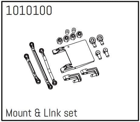 Mount et Link Set - PRO Crawler 1:18 - Breizh Modélisme.