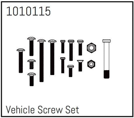 Rock Van Screw Set - PRO Crawler 1:18 - Breizh Modélisme.