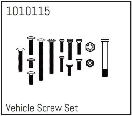 Rock Van Screw Set - PRO Crawler 1:18 - Breizh Modélisme.