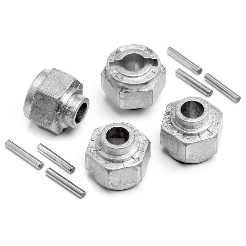 Set HPI 105629 12mm (4pcs) - Breizh Modélisme.