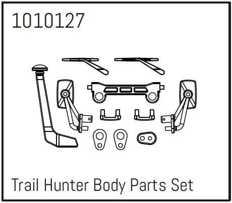 T-Hunter Body Parts Set - PRO Crawler 1:18 - Breizh Modélisme.