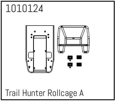 T-Hunter Rollcage Set A - PRO Crawler 1:18 - Breizh Modélisme.