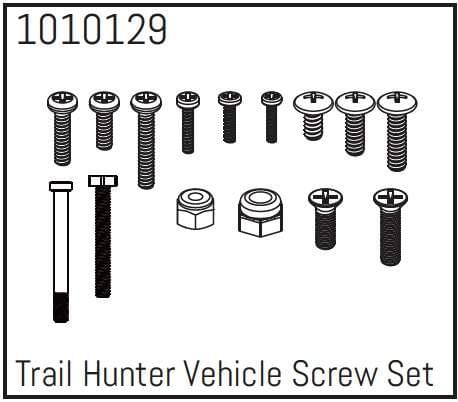 T-Hunter Screw Set - PRO Crawler 1:18 - Breizh Modélisme.