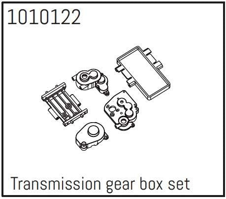 Transmission Gear Box Set - PRO Crawler 1:18 - Breizh Modélisme.