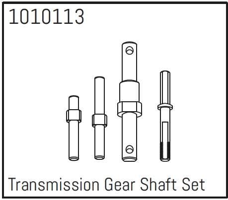 Transmission Gear Shaft Set - PRO Crawler 1:18 - Breizh Modélisme.