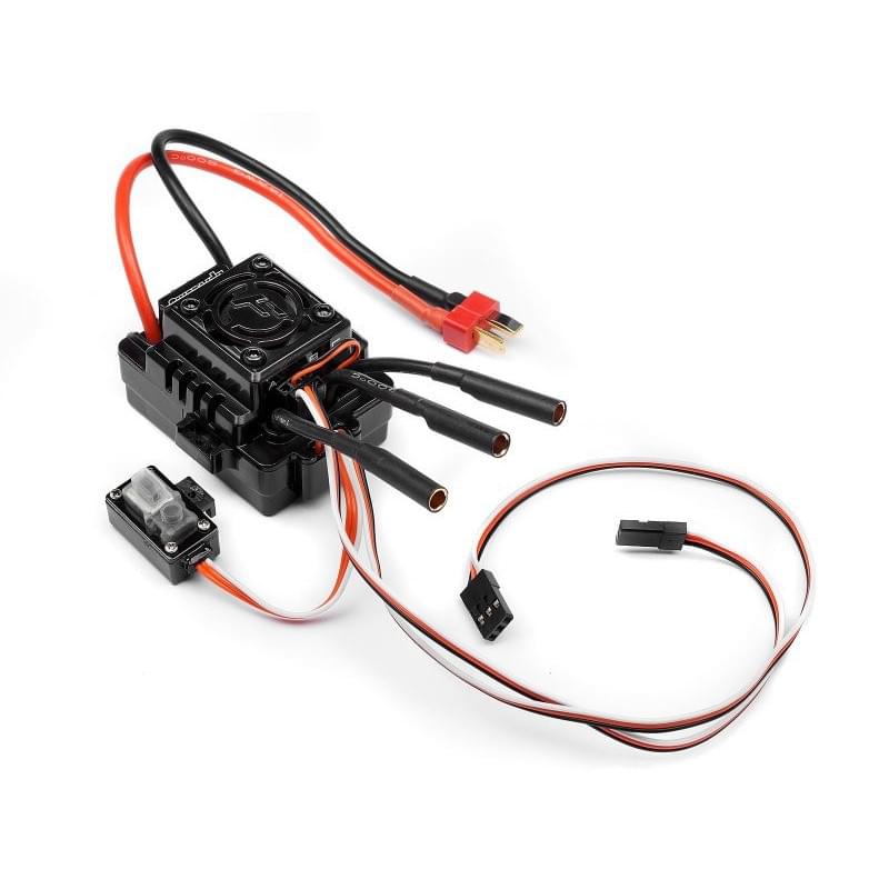 Variateur FLUX EMH-3S Brushless ESC 80A HPI 112851 - Breizh Modélisme.