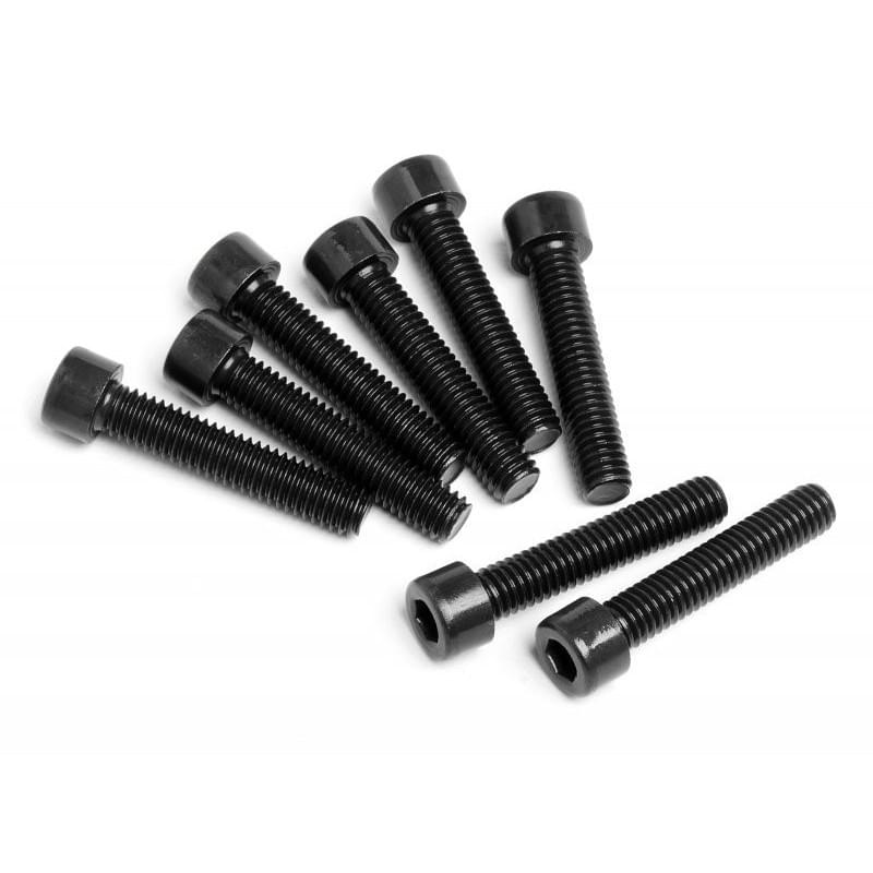 Visseries HPI 94676 M3.5x18mm (8pcs) - Breizh Modélisme.