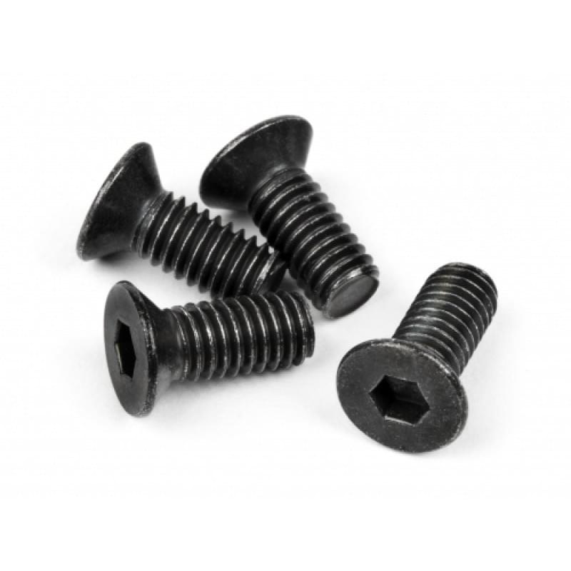 Visseries HPI Z307 M4x10mm (4pc) - Breizh Modélisme.