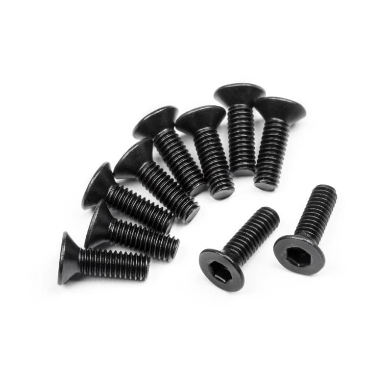 Visseries M2.5X8Mm /10Pcs HPI 113719 - Breizh Modélisme.
