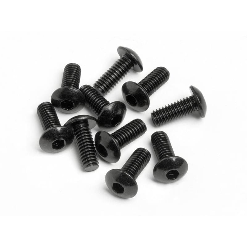 Visseries M4x10mm (10pcs) HPI 94554 - Breizh Modélisme.