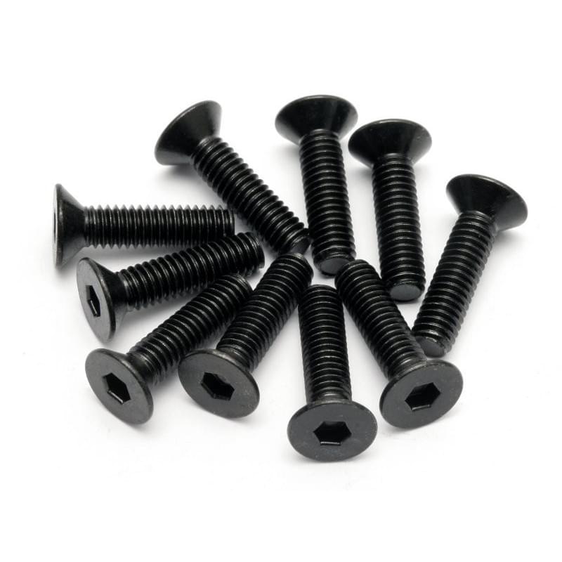 Visseries M4X15MM (10PCS) HPI 94531 - Breizh Modélisme.