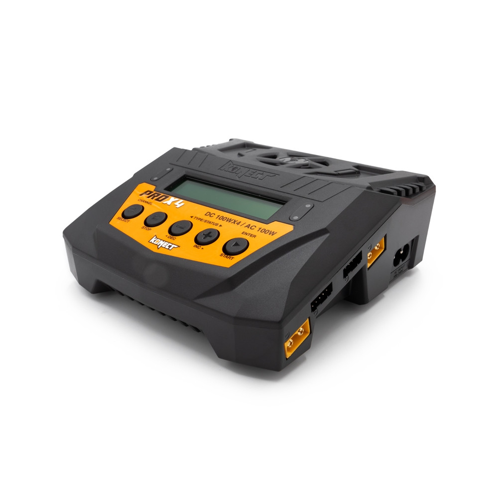Chargeurs - Chargeur Konect X2 PRO 2x100W 2 sorties LiPo/LiHv/LiFe