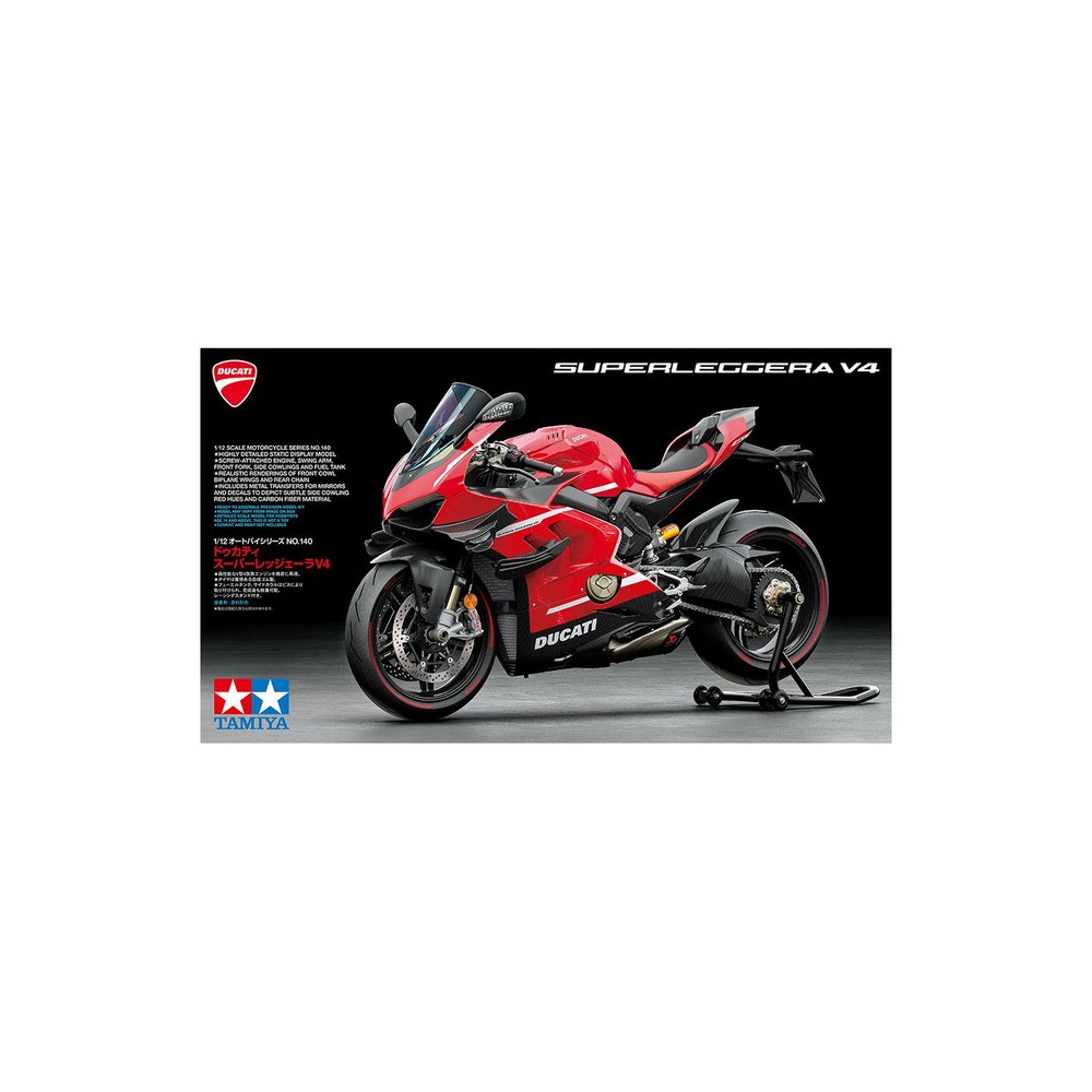 Maquette moto Ducati Superleggera V4 - Tamiya 14140 - 1/12