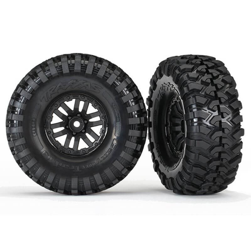 Pneus Canyon Trail + jantes 1.9" (x2) Traxxas TRX 8272