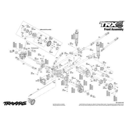 Traxxas TRX-4 rouge Defender Scale & Trail RTR 82056-4