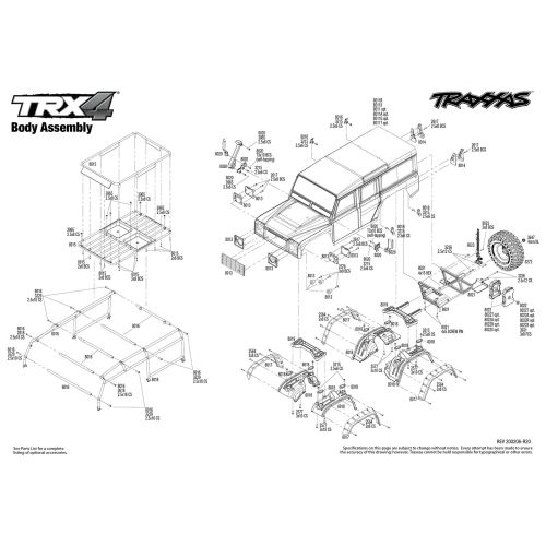 Traxxas TRX-4 rouge Defender Scale & Trail RTR 82056-4