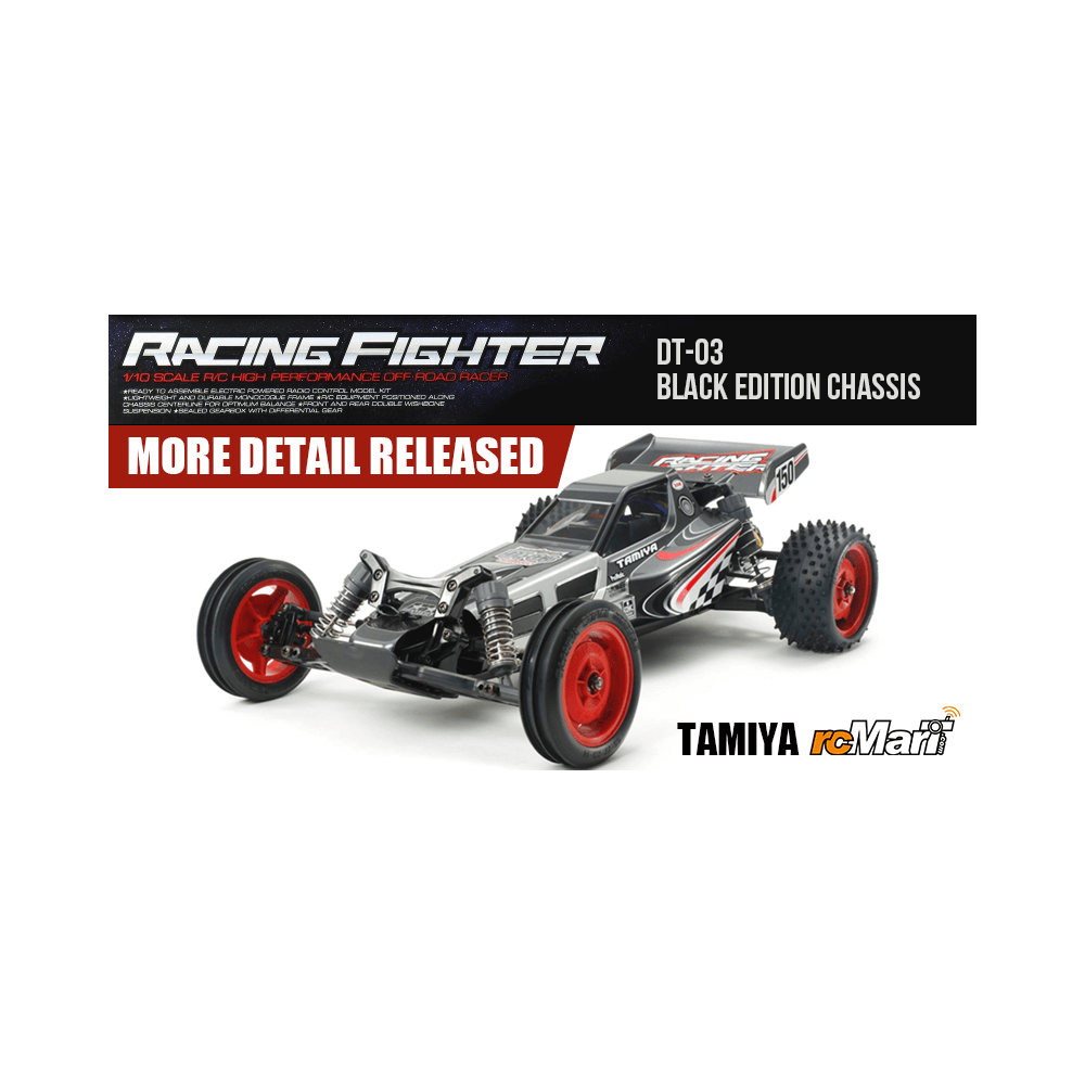 Kit A Monter Voiture Tamiya 84435 Racing Fighter Black Edition