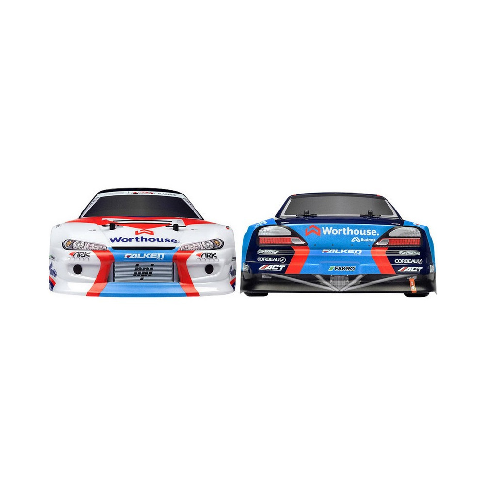 HPI Voiture RC Drift 1/10 RS4 Sport 3 Worthouse James Deane Nissan