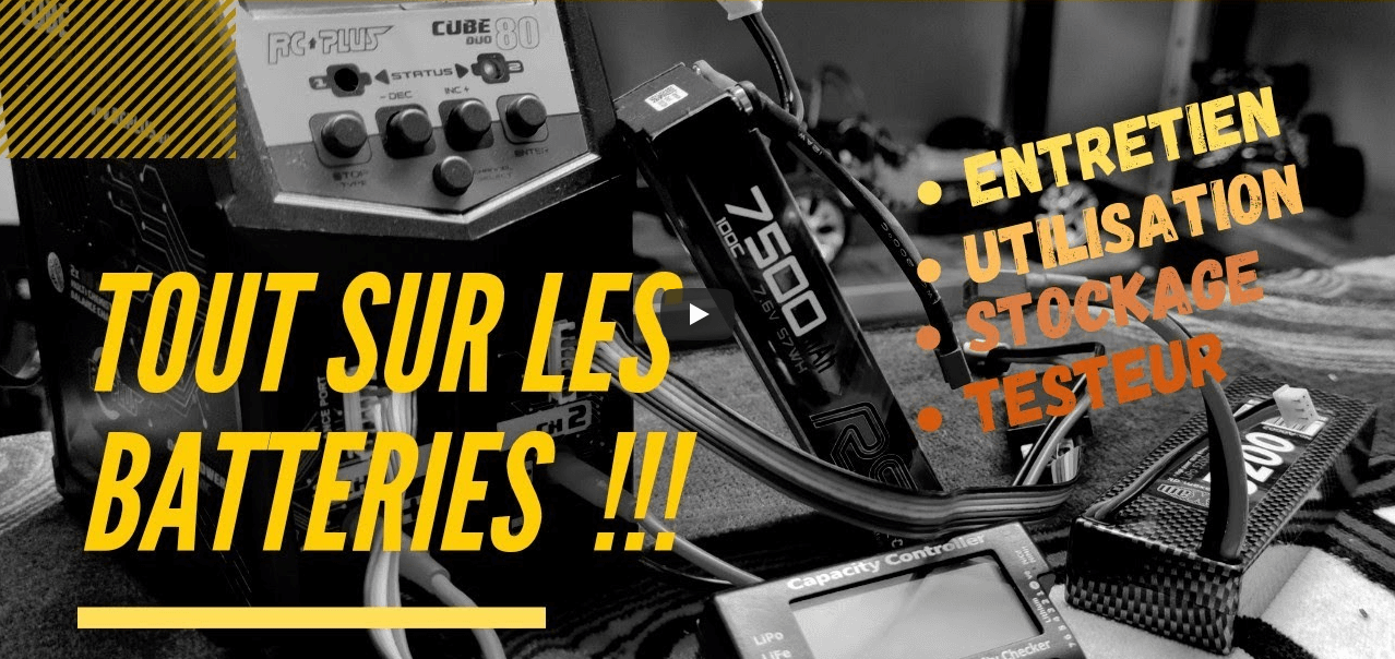 Comment différencier les batteries LIPO et NIMH