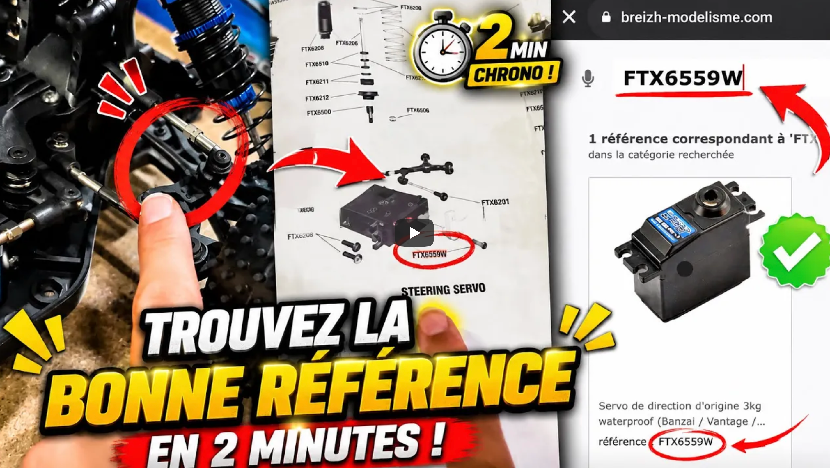 Comment choisir une pièce pour son modèle ?