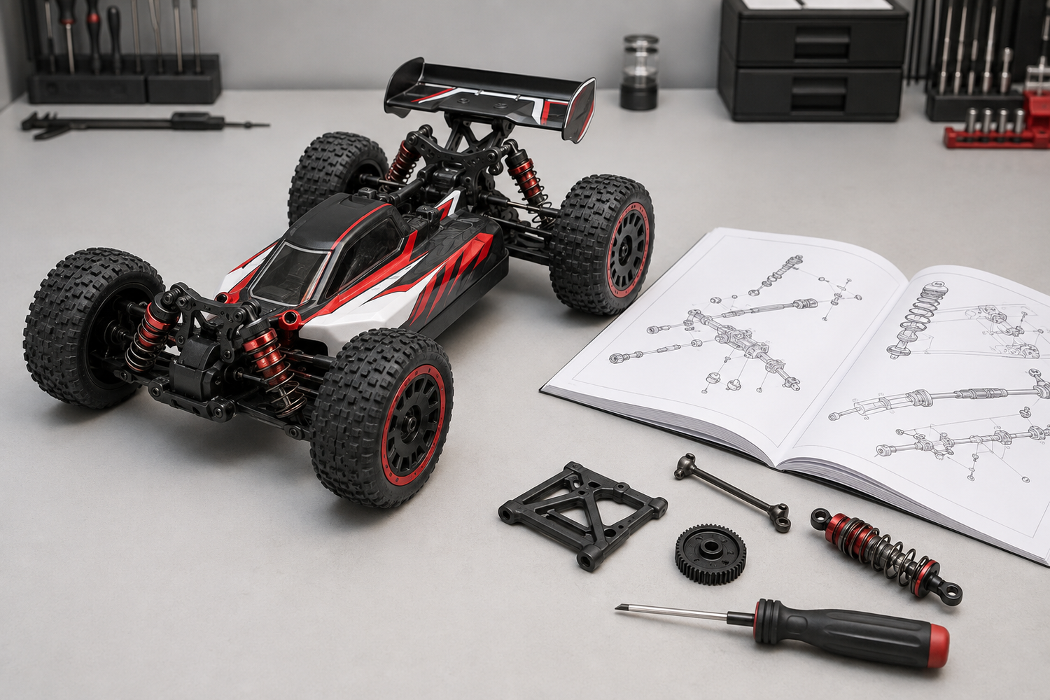 Comment trouver la bonne pièce détachée pour sa voiture RC ?