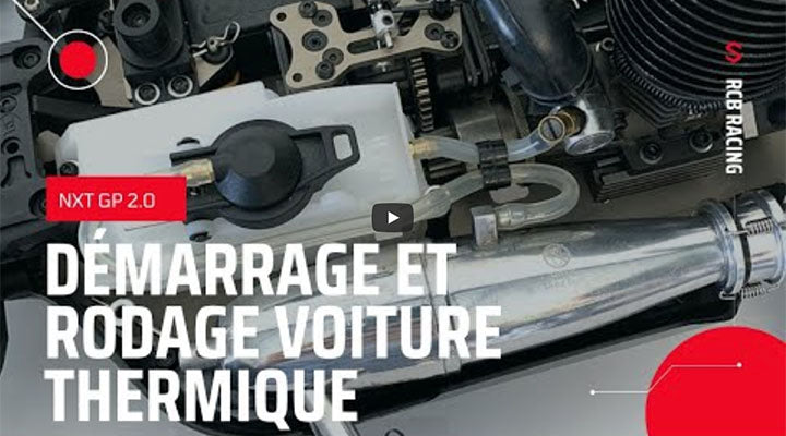 Démarrage et rodage d'une voiture thermique. ( NXT Gp 2.0 1/8) breizh-modelisme.