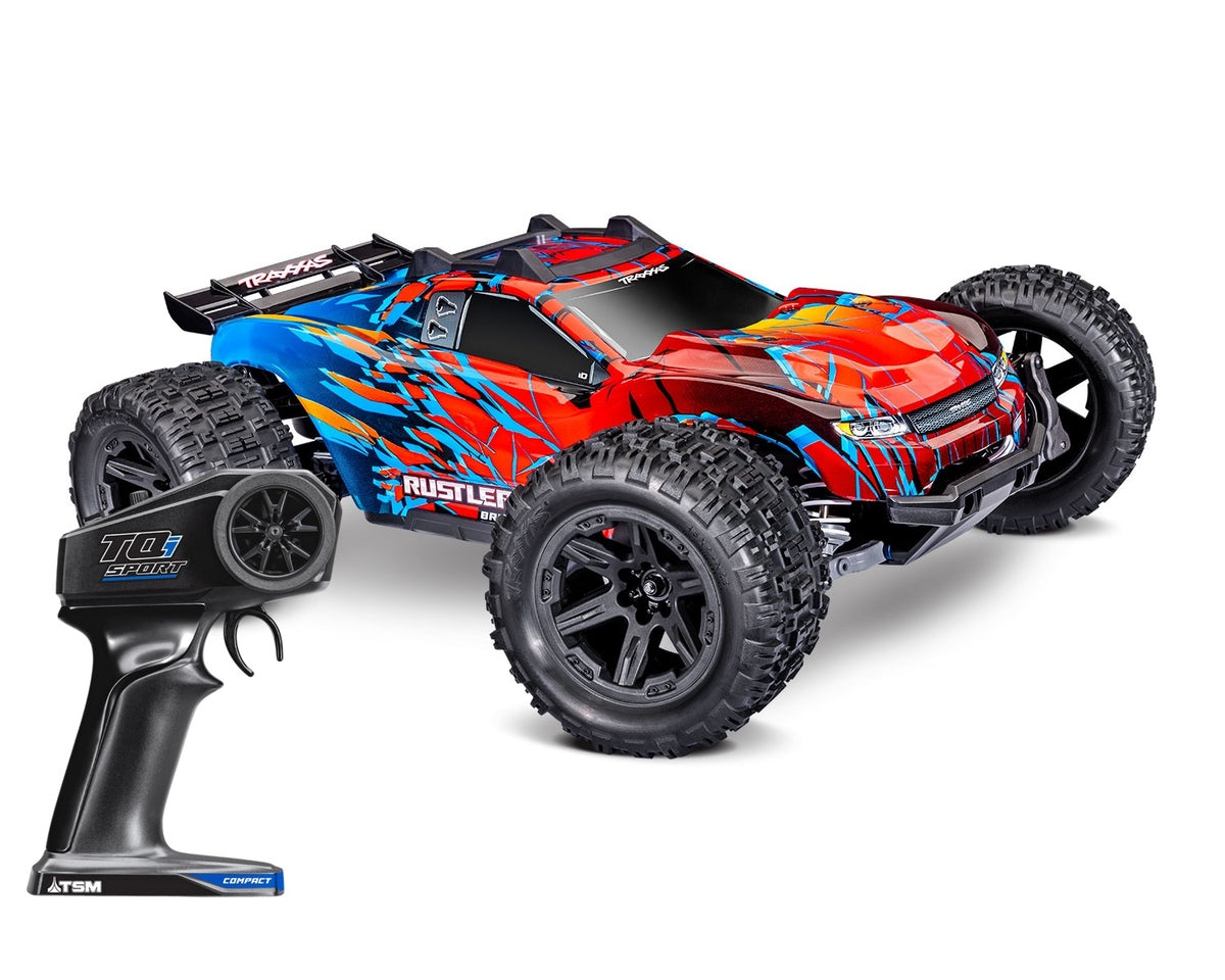 Pièces Traxxas Rustler 4x4 HD VXL Brushless 67376-4 - Breizh Modélisme.