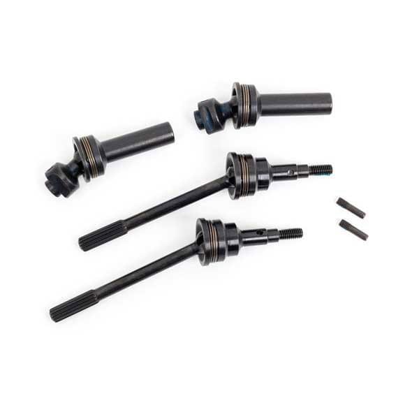 Cardans de roue acier assemblés avant axes 6mm (x2) (pour kit upgrade 9080) - 9051R - Breizh Modélisme.