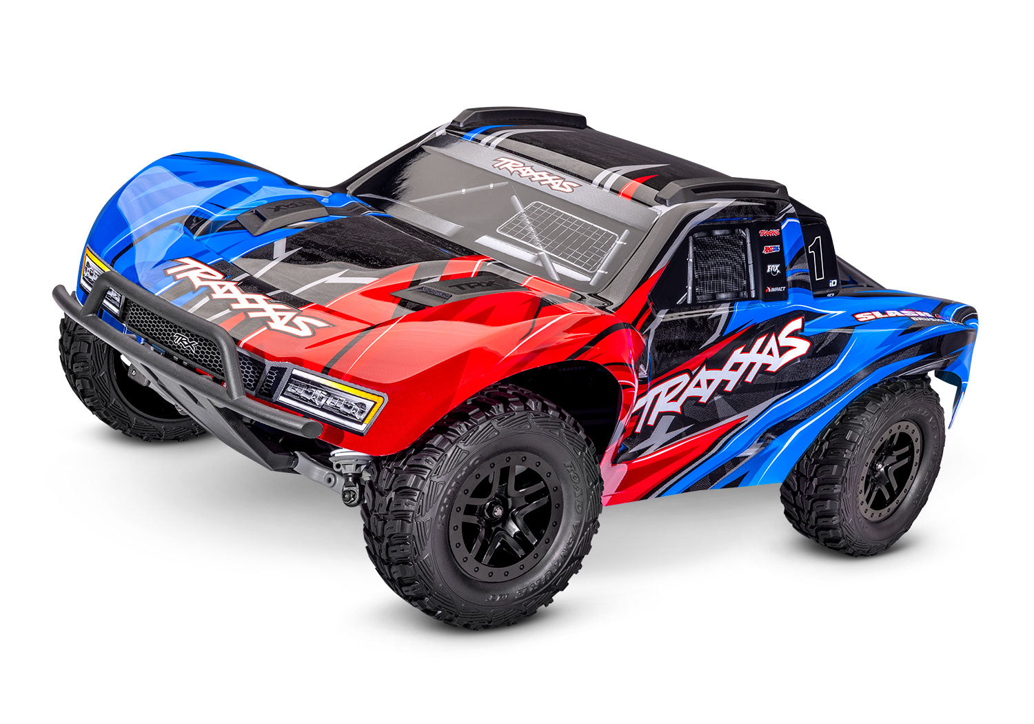 Pièces Traxxas Slash 4X4 brushless HD 68386-4 - Breizh Modélisme.
