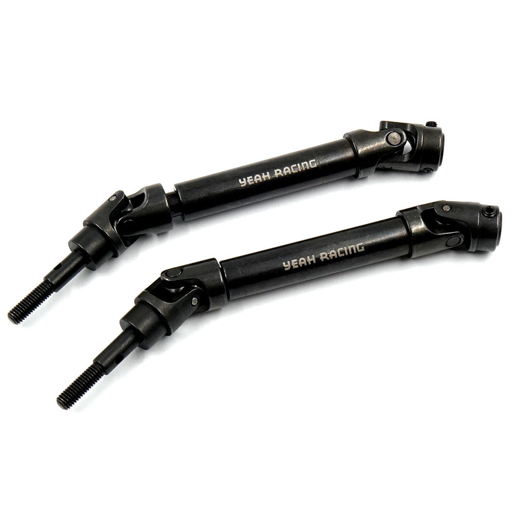 Arbres de transmission universels en acier HD (x2) pour Traxxas WideMaxx/Maxx