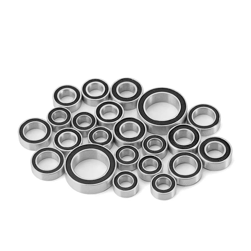 Kit de roulements en acier scellés INJORA pour TRX4M 1/18 (22 pcs) - 4M-03BK - Breizh Modélisme.