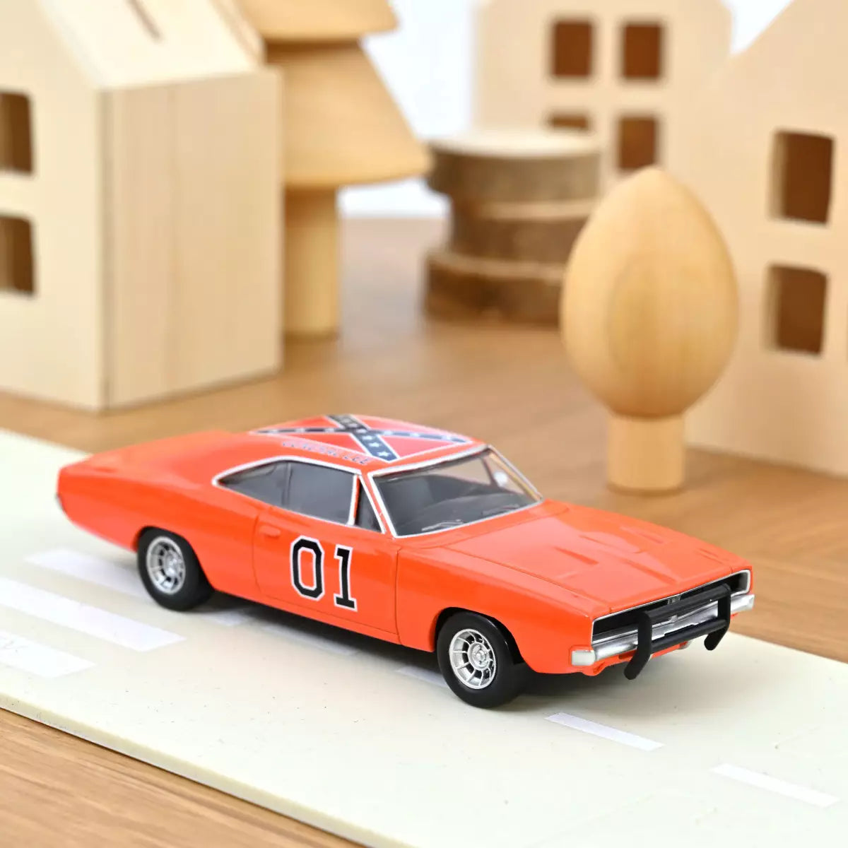 Voiture miniature 1/43 Dodge Charger 1969 General Lee Jet-car Norev 950003