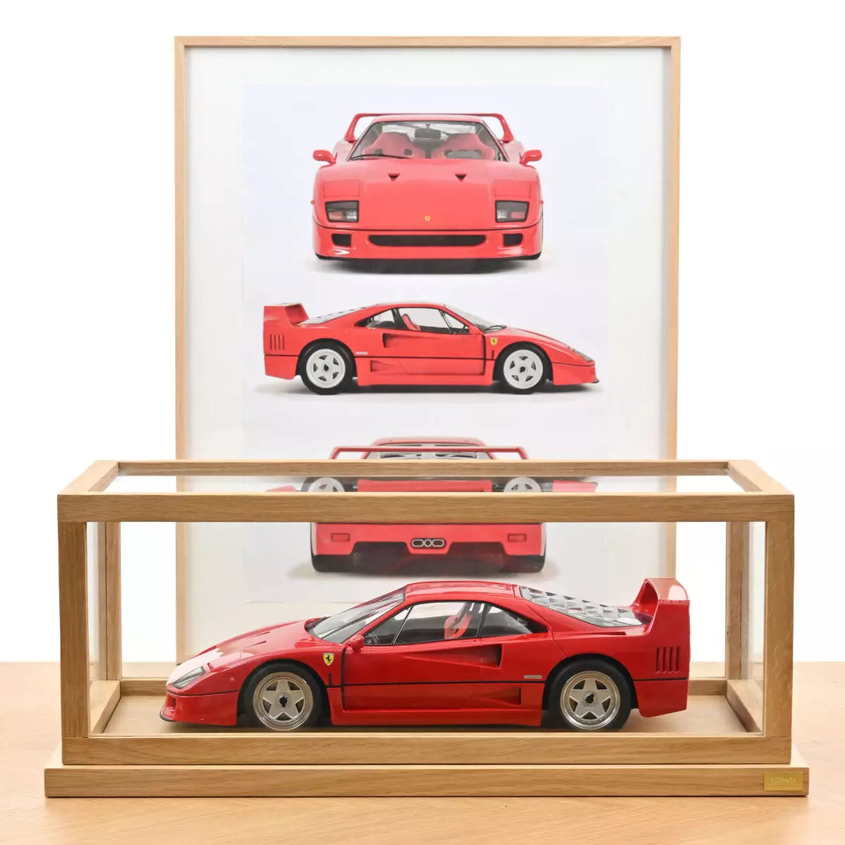 Voiture miniature collection 1/12 Ferrari F40 1987 Rouge Norev 127902