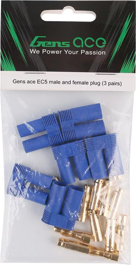 Prises EC5 mâle et femelle (3 paires) - GEAEC53