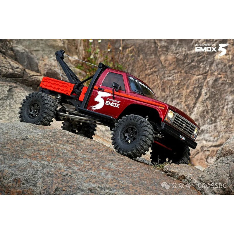 Crawler Cross RC EMO X5 Brushless 1/8 RTR metal rouge - Breizh Modélisme.