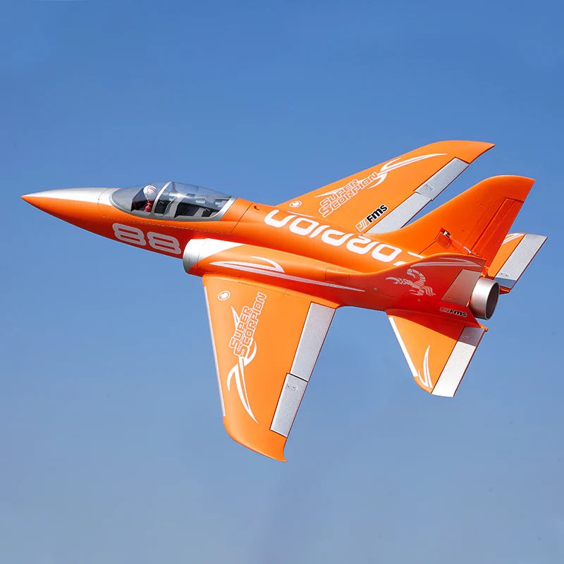 Jet FMS 6S Super Scorpion V2  PNP kit - FMS145 orange