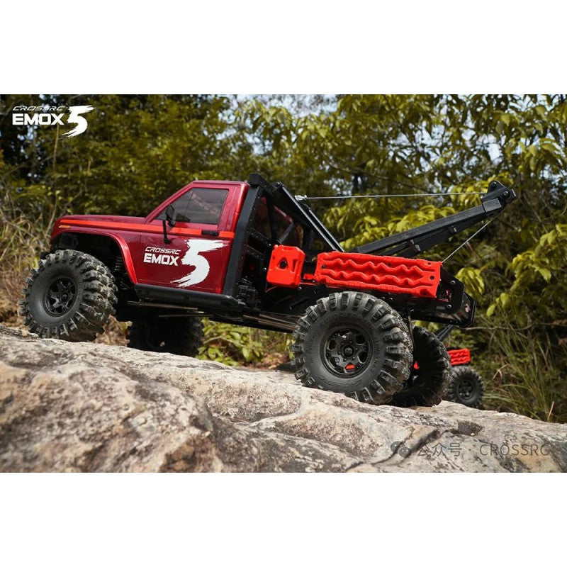 Crawler Cross RC EMO X5 Brushless 1/8 RTR metal rouge - Breizh Modélisme.