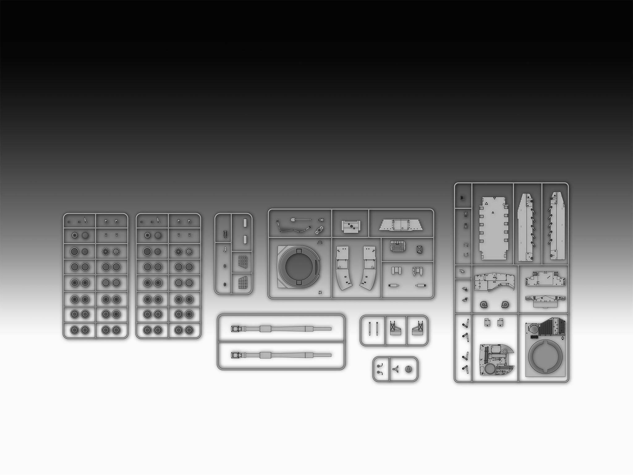 Maquette Char militaire Revell 03361 M109 A2