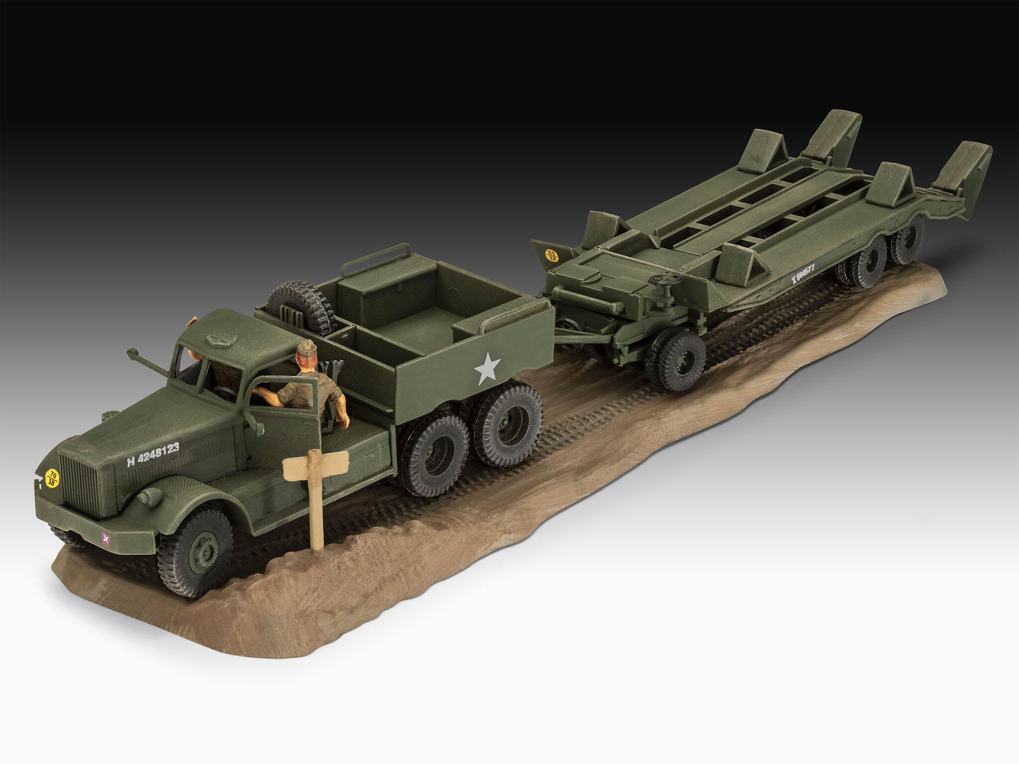 Maquette militaire Revell 03364 M19 Tank Transporter