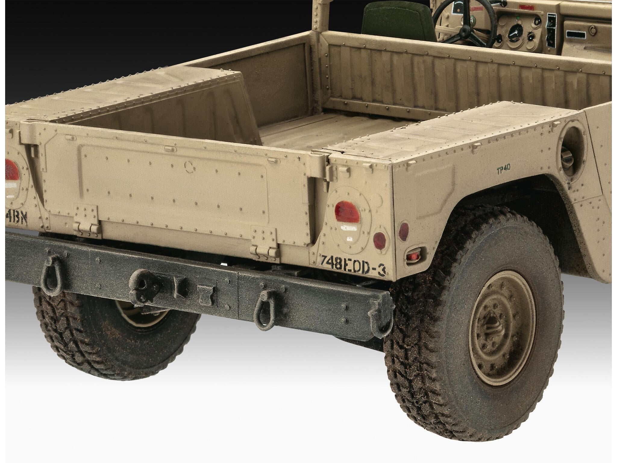 Maquette militaire Revell 03366 HMMWV M109 7A2